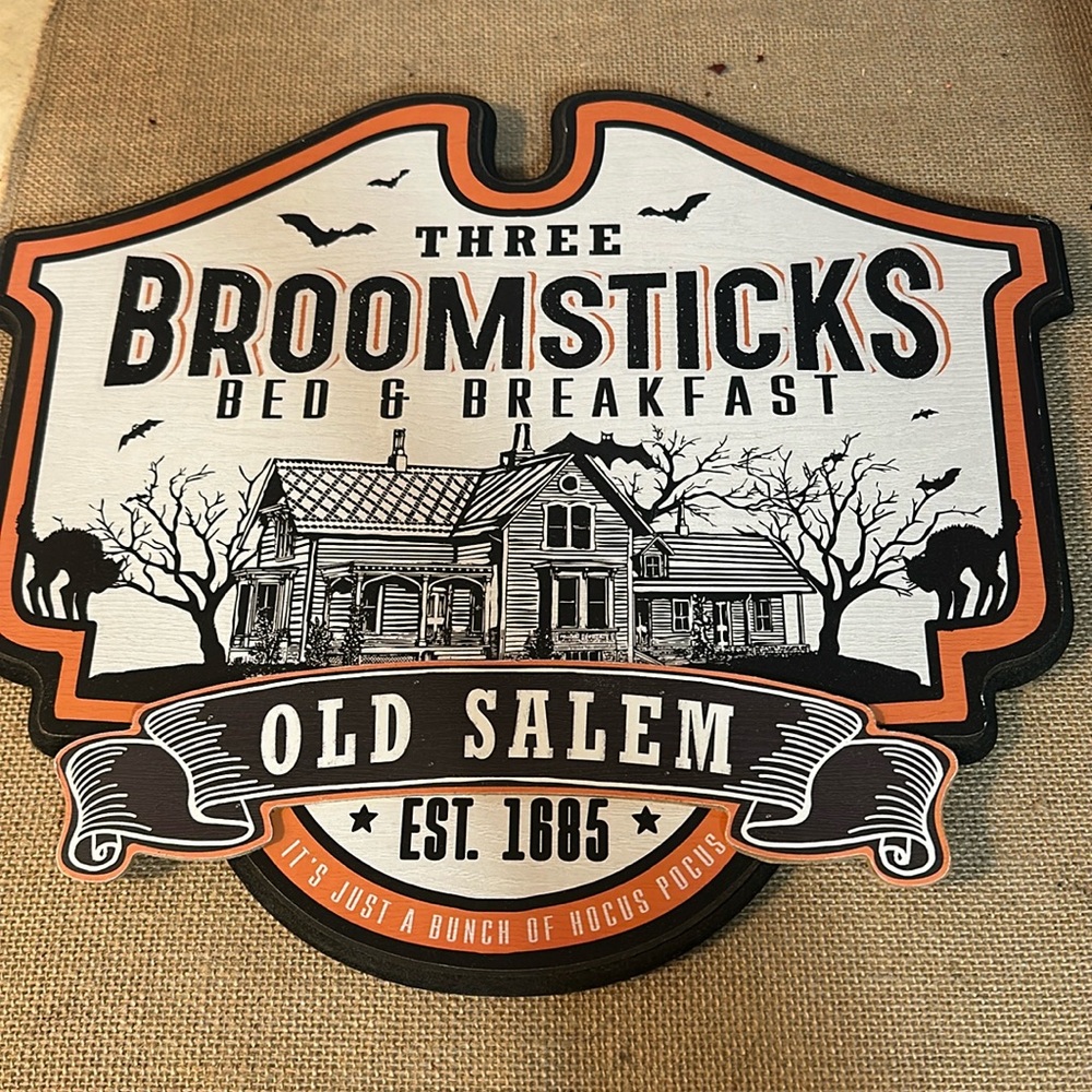 Halloween sign